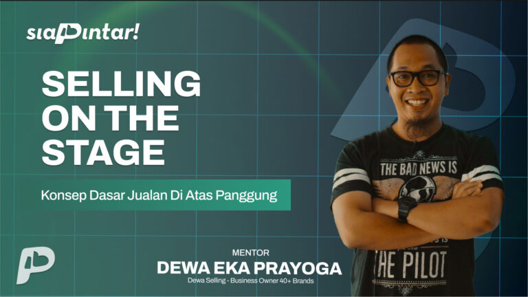 Selling On The Stage